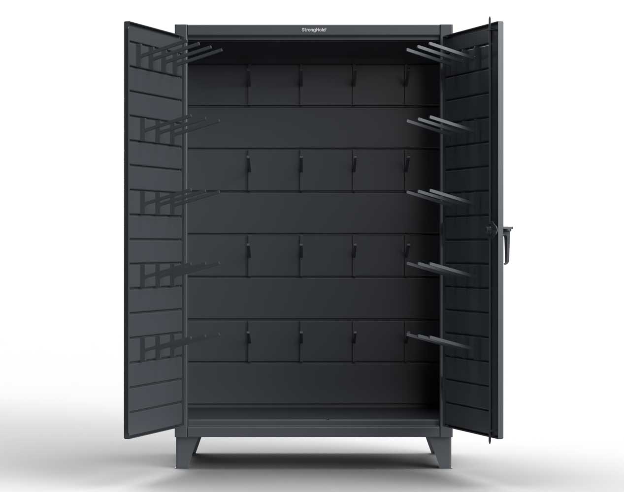 Extreme Duty 12 GA Rigging Cabinet with Hooks - 72 In. W x 24 In. D x 78 In. H