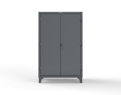 Extreme Duty 12 GA Rigging Cabinet with Hooks - 48 In. W x 24 In. D x 78 In. H - 46-BB-240W/Hooks-7024