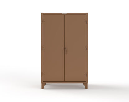 Extreme Duty 12 GA Rigging Cabinet with Hooks - 48 In. W x 24 In. D x 78 In. H - 46-BB-240W/Hooks-8008