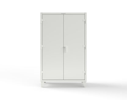 Extreme Duty 12 GA Rigging Cabinet with Hooks - 48 In. W x 24 In. D x 78 In. H - 46-BB-240W/Hooks-9003