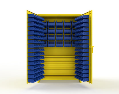 Yellow (RAL 1021) / Blue (RAL 5001)