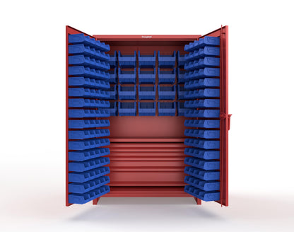 Red (RAL 3001) / Blue (RAL 5001)