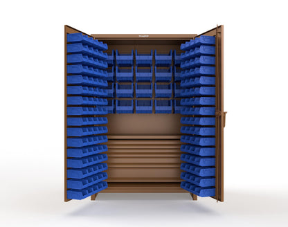 Brown (RAL 8008) / Blue (RAL 5001)