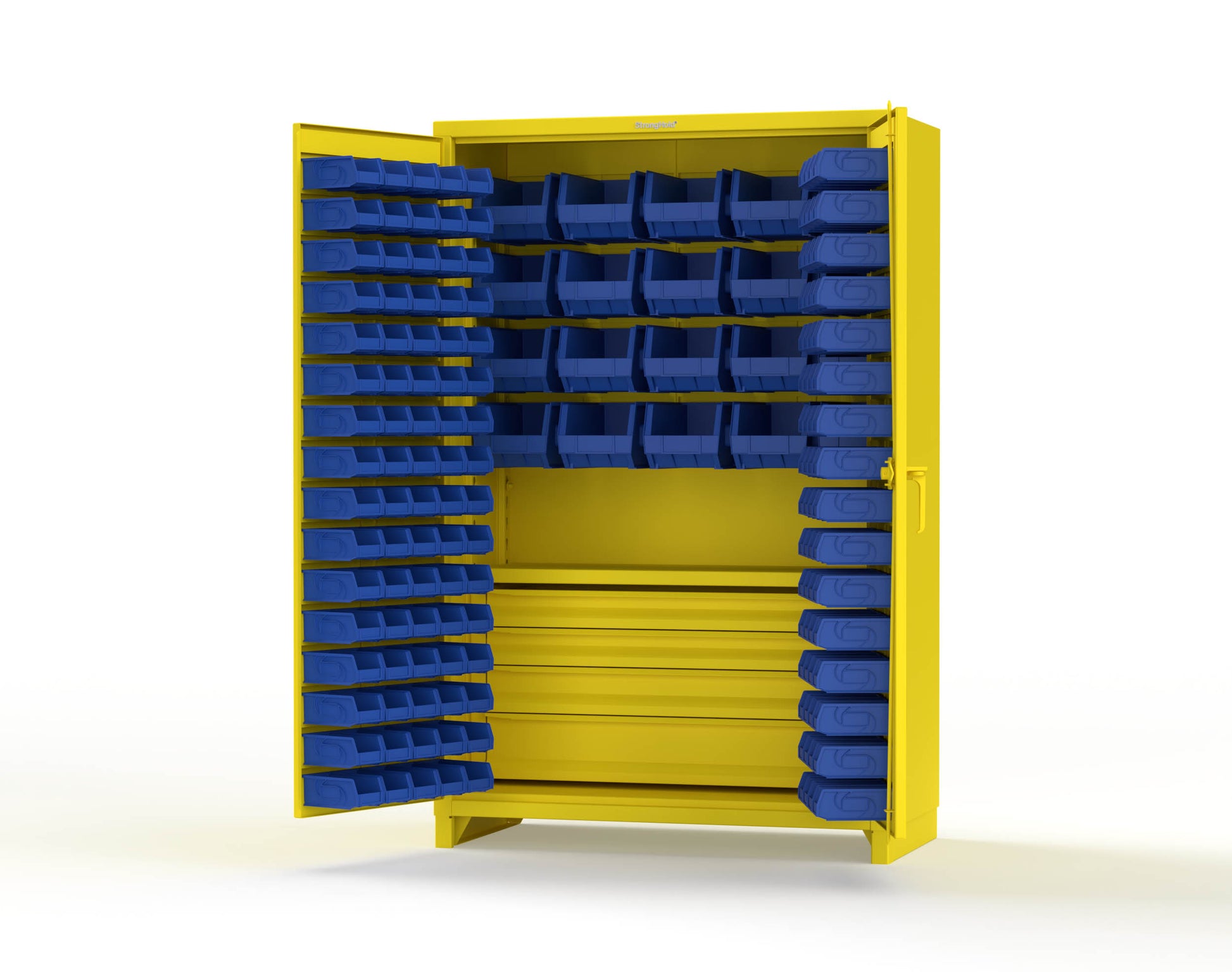 Yellow (RAL 1021) / Blue (RAL 5001)