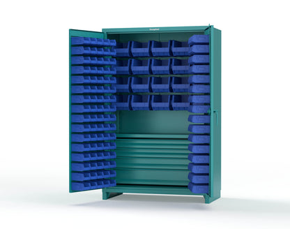 Teal (RAL 5021) / Blue (RAL 5001)