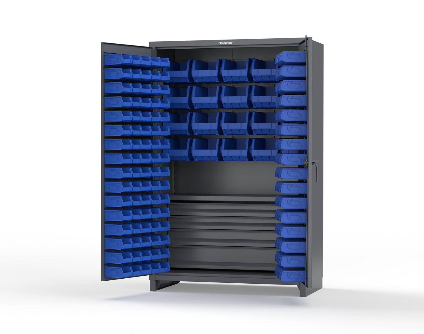 Dark Gray (RAL 7024) / Blue (RAL 5001)