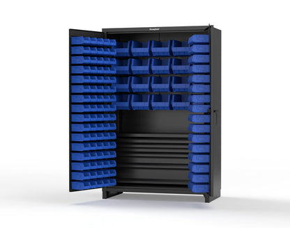 Black (RAL 9005) / Blue (RAL 5001)
