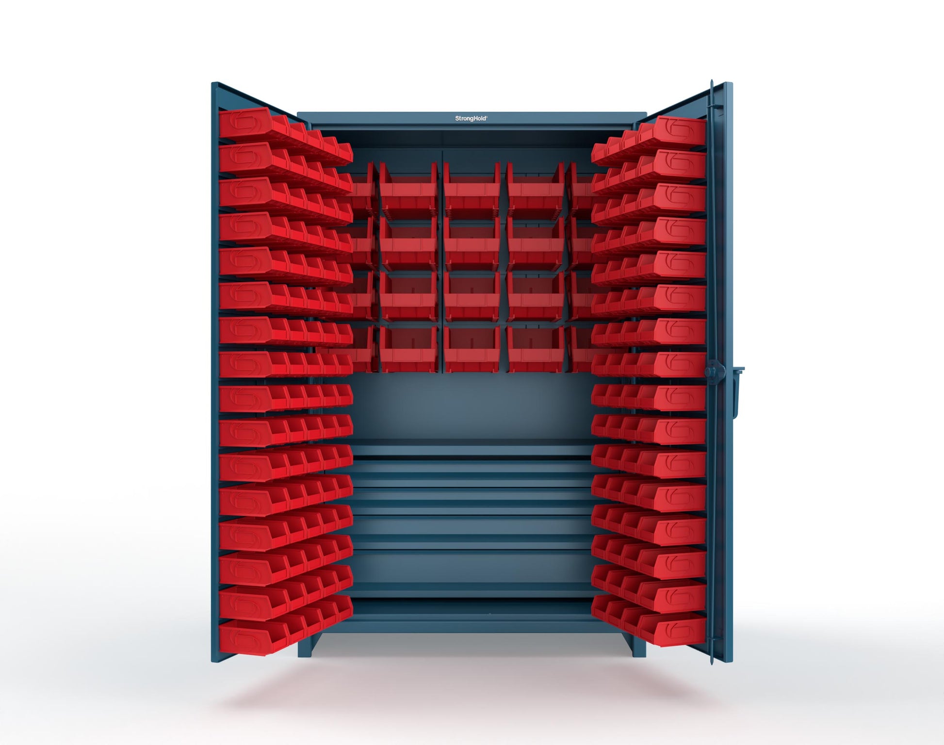 Blue (RAL 5001) / Red (RAL 3001)