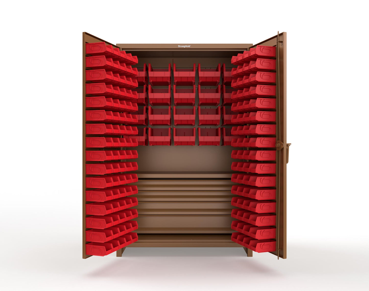 Brown (RAL 8008) / Red (RAL 3001)