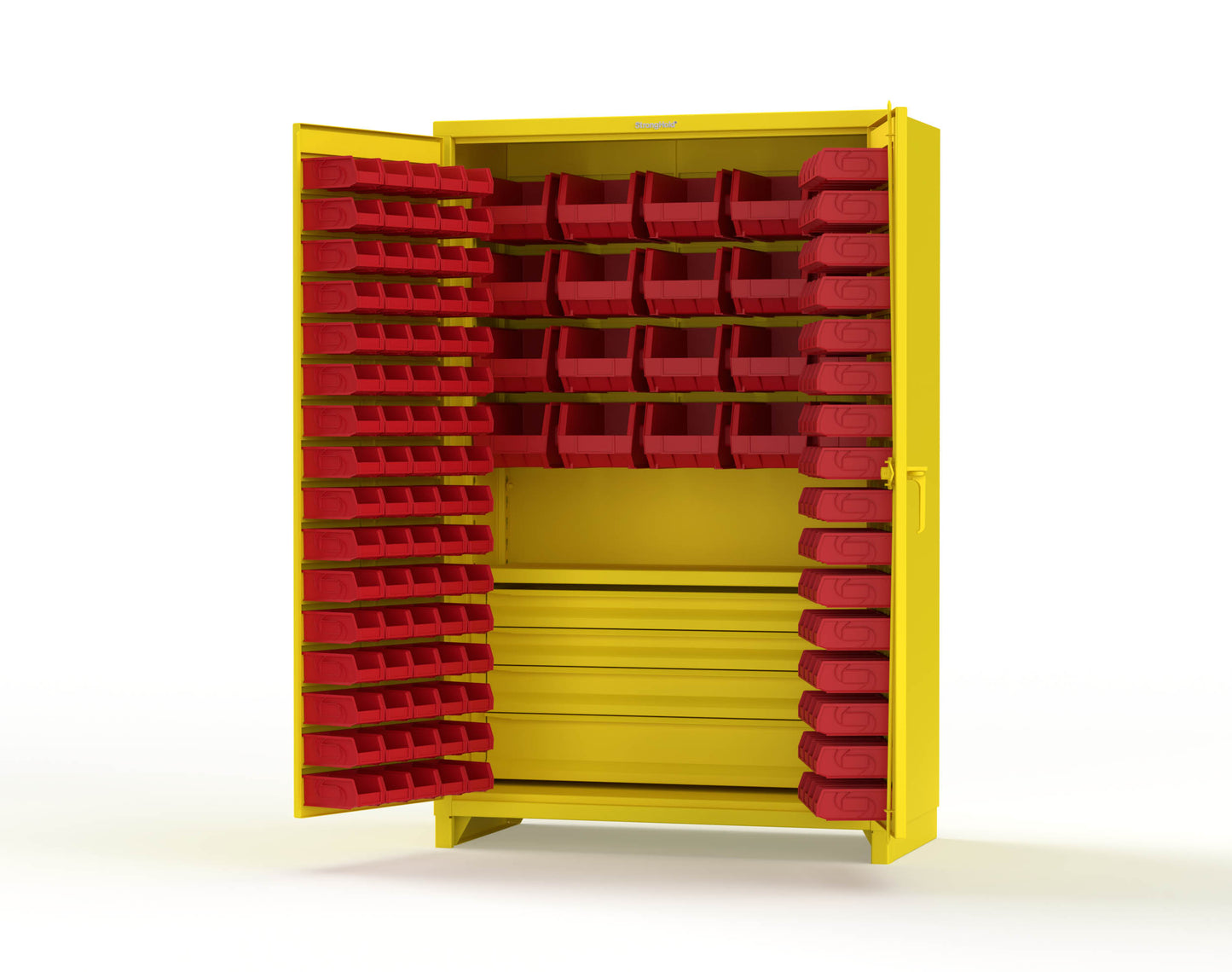 Yellow (RAL 1021) / Red (RAL 3001)