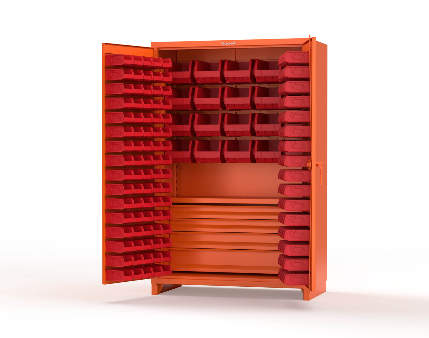 Orange (RAL 2009) / Red (RAL 3001)