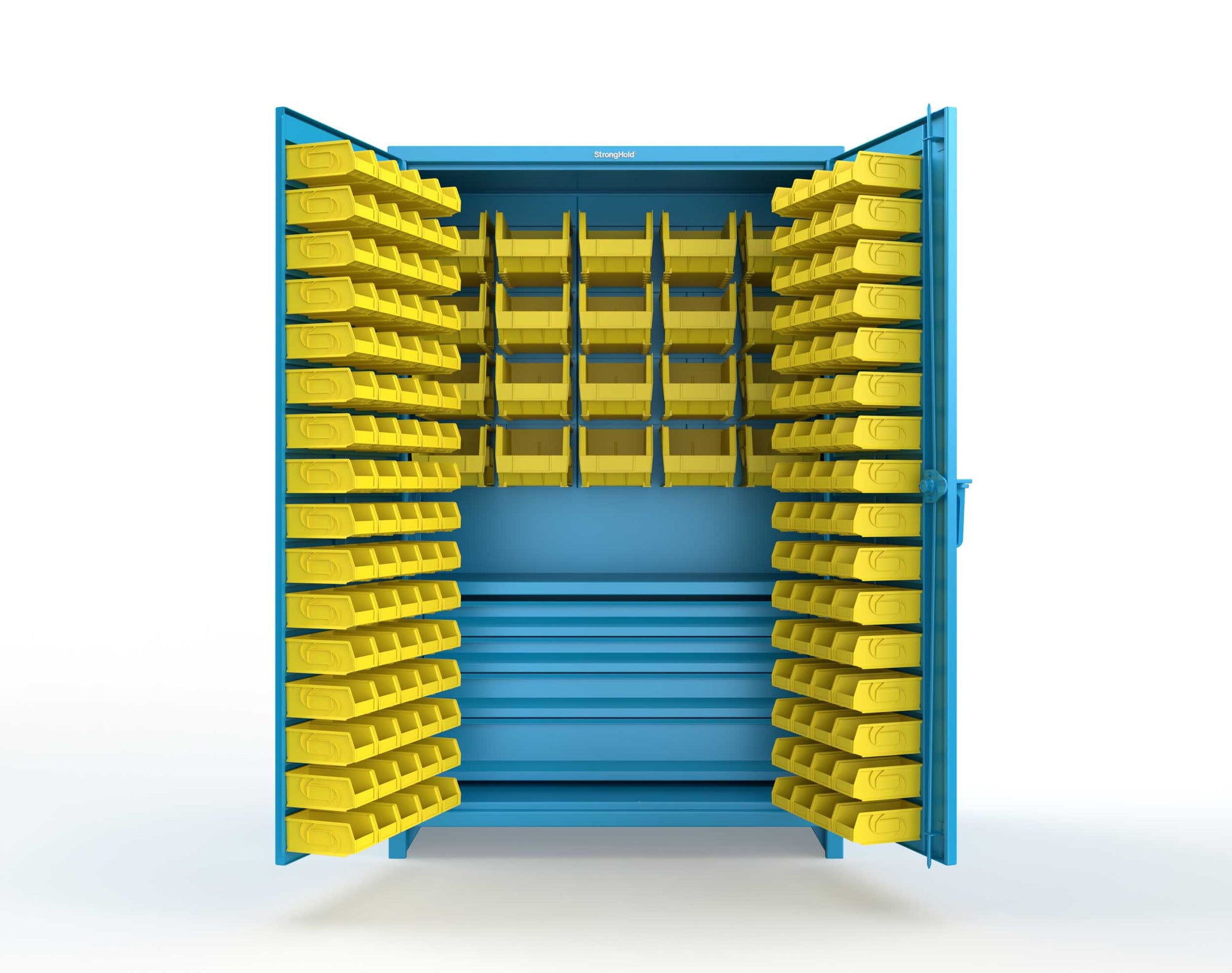 Light Blue (RAL 5012) / Yellow (RAL 1021)