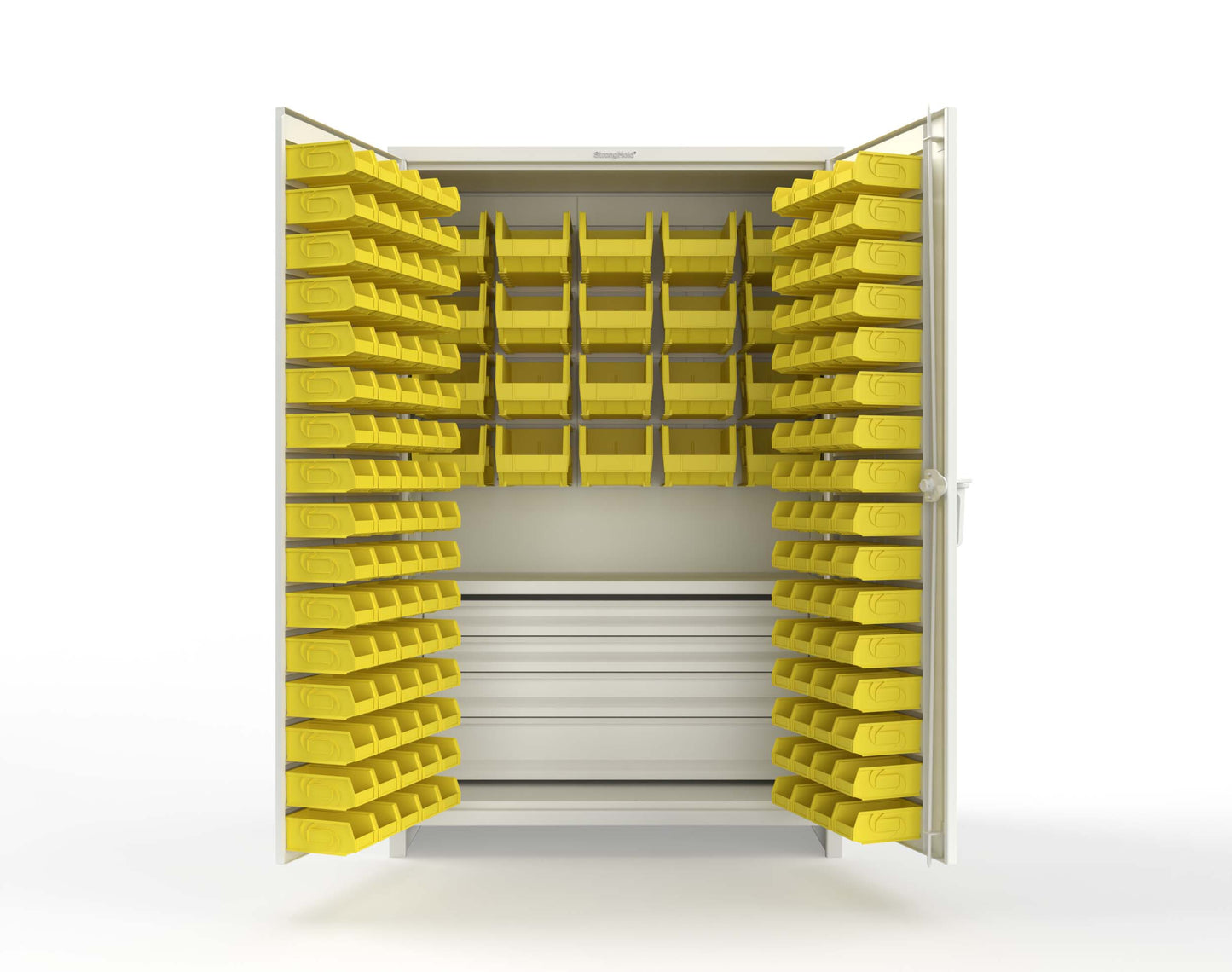 White (RAL 9003) / Yellow (RAL 1021)
