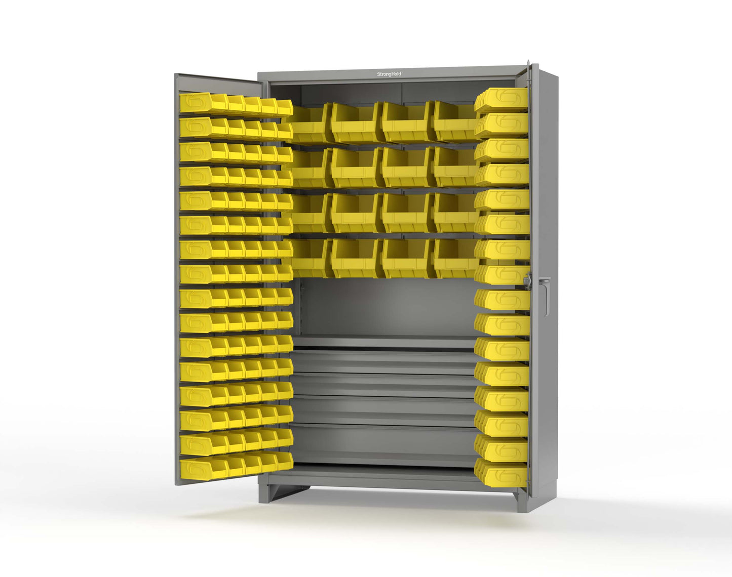 Dusty Gray (RAL 7037) / Yellow (RAL 1021)