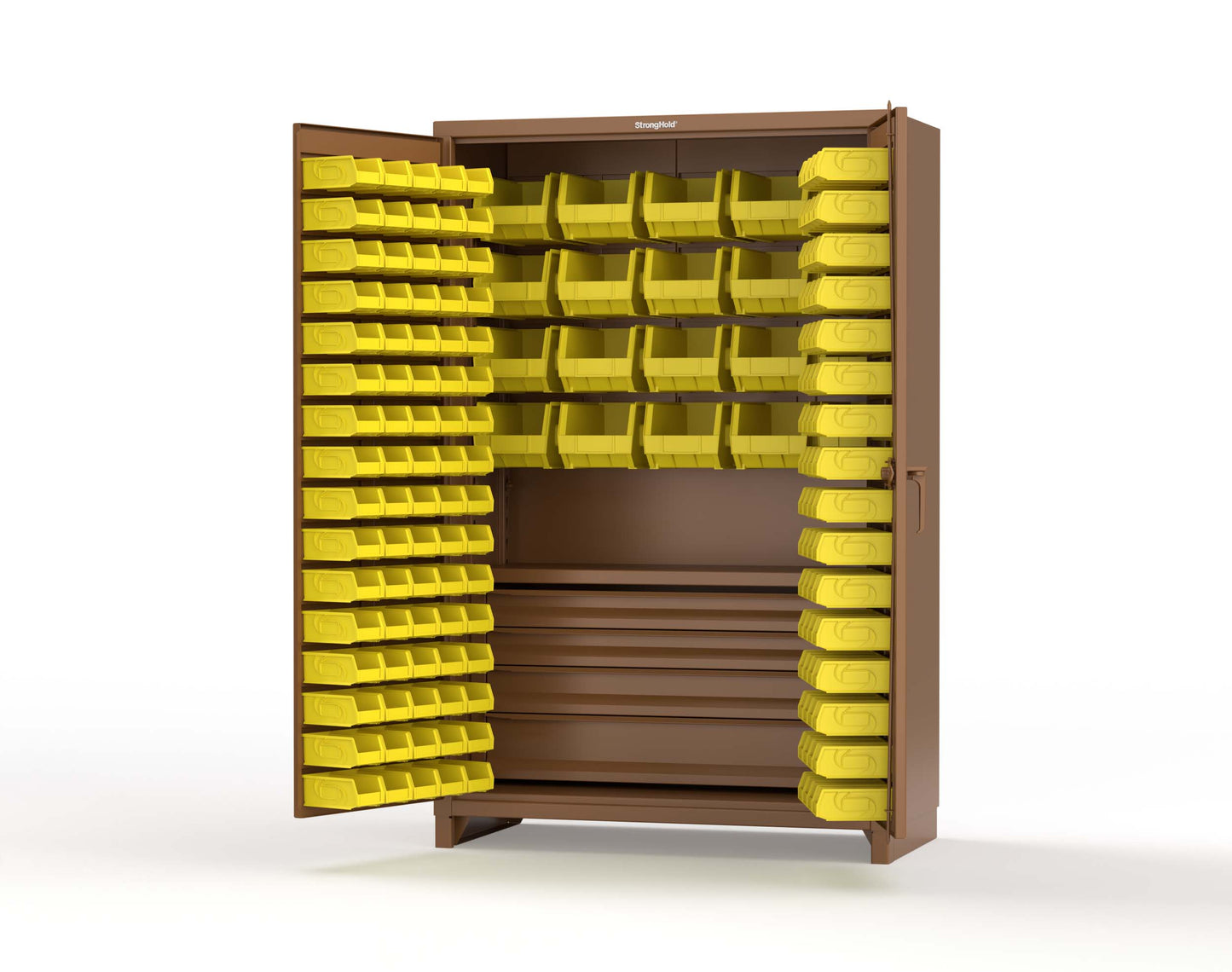 Brown (RAL 8008) / Yellow (RAL 1021)