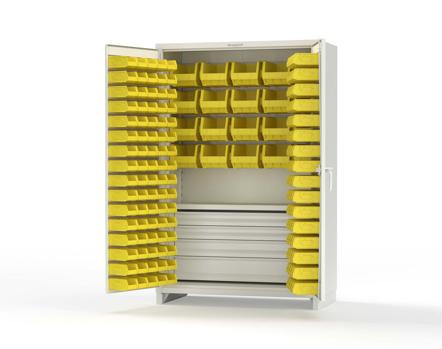 White (RAL 9003) / Yellow (RAL 1021)