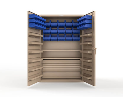 Beige (RAL 1019) / Blue (RAL 5001)