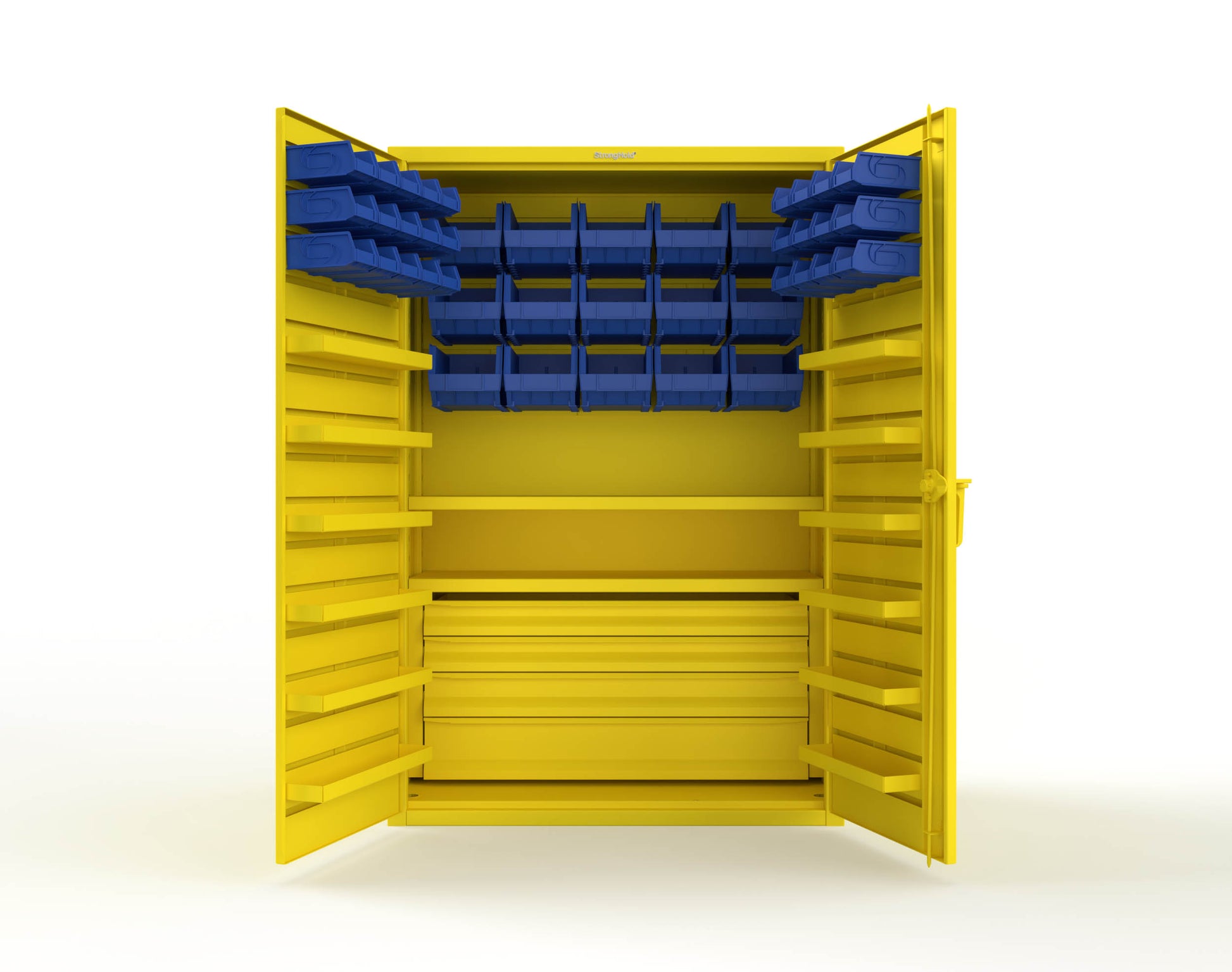 Yellow (RAL 1021) / Blue (RAL 5001)