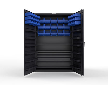 Black (RAL 9005) / Blue (RAL 5001)
