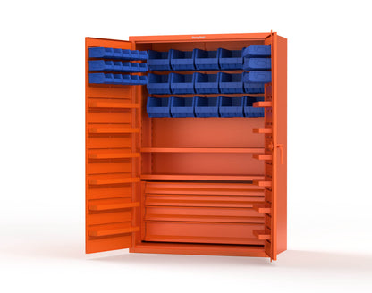 Orange (RAL 2009) / Blue (RAL 5001)