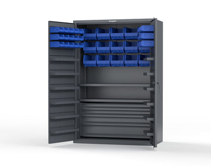 Dark Gray (RAL 7024) / Blue (RAL 5001)