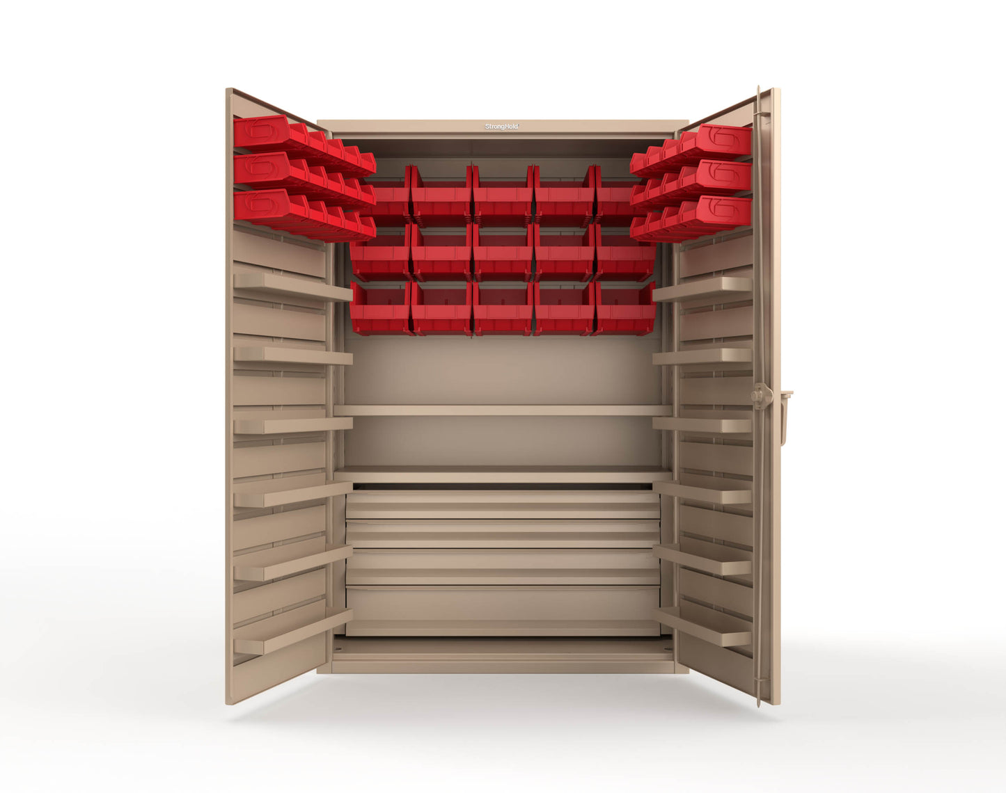 Beige (RAL 1019) / Red (RAL 3001)