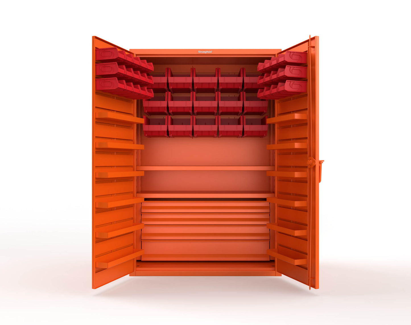 Orange (RAL 2009) / Red (RAL 3001)