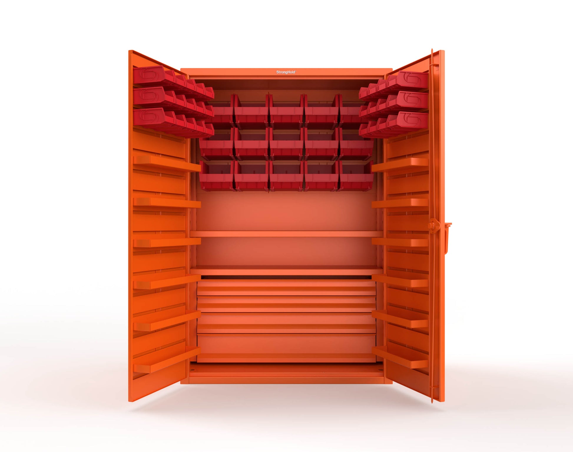 Orange (RAL 2009) / Red (RAL 3001)