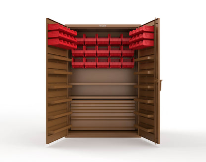 Brown (RAL 8008) / Red (RAL 3001)