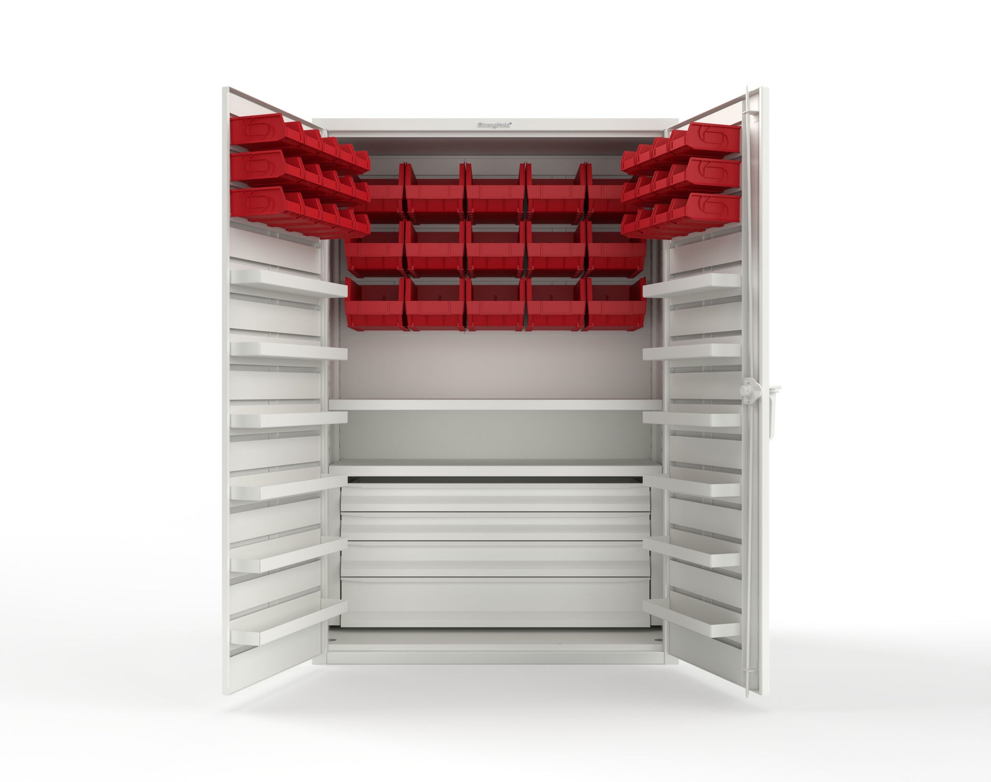 White (RAL 9003) / Red (RAL 3001)