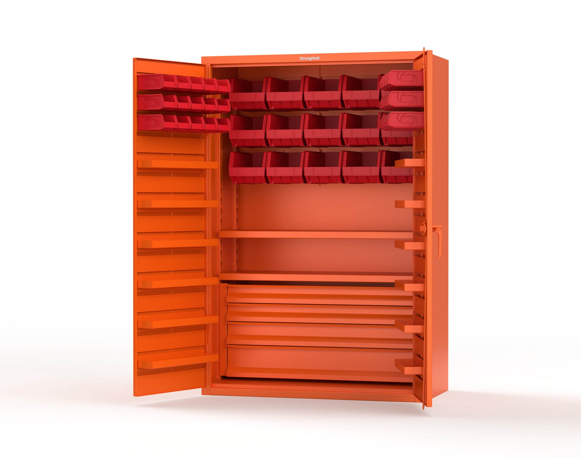 Orange (RAL 2009) / Red (RAL 3001)