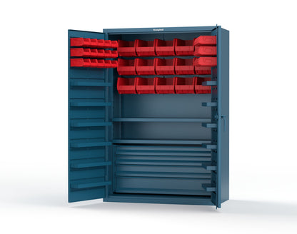 Blue (RAL 5001) / Red (RAL 3001)