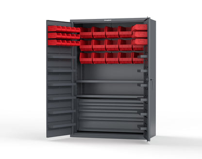 Dark Gray (RAL 7024) / Red (RAL 3001)