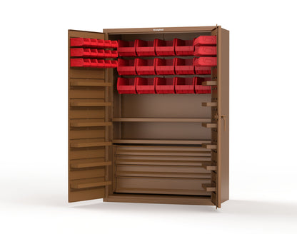 Brown (RAL 8008) / Red (RAL 3001)