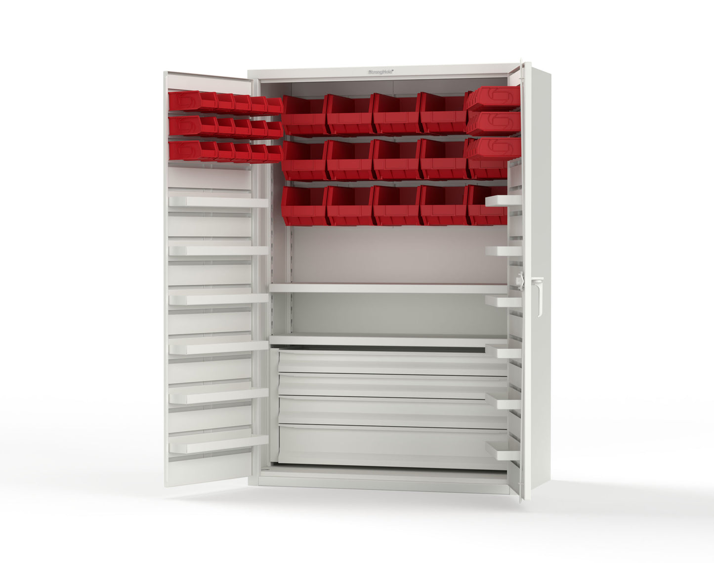 White (RAL 9003) / Red (RAL 3001)