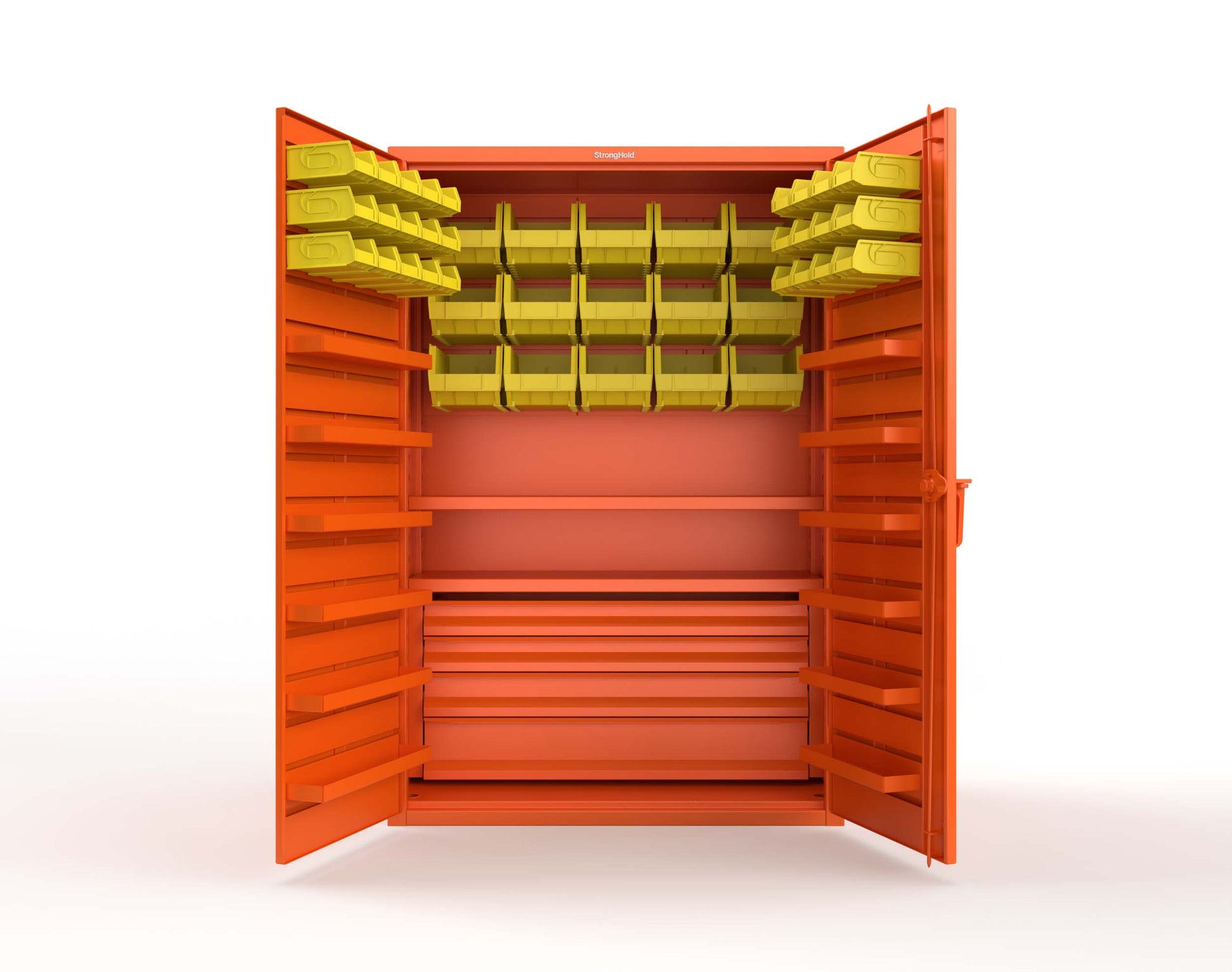 Orange (RAL 2009) / Yellow (RAL 1021)