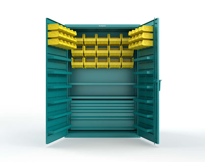 Teal (RAL 5021) / Yellow (RAL 1021)
