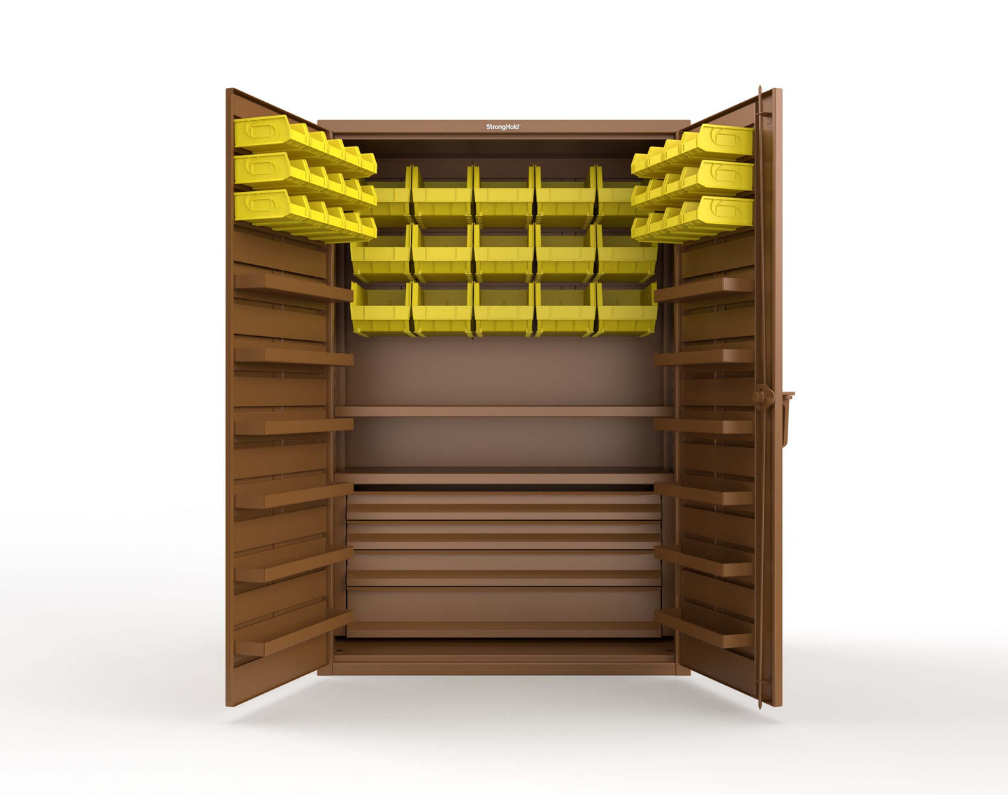 Brown (RAL 8008) / Yellow (RAL 1021)