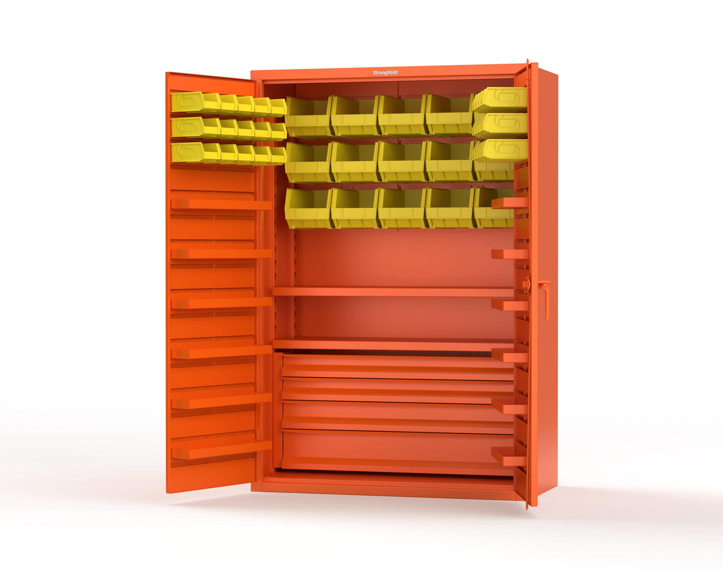 Orange (RAL 2009) / Yellow (RAL 1021)