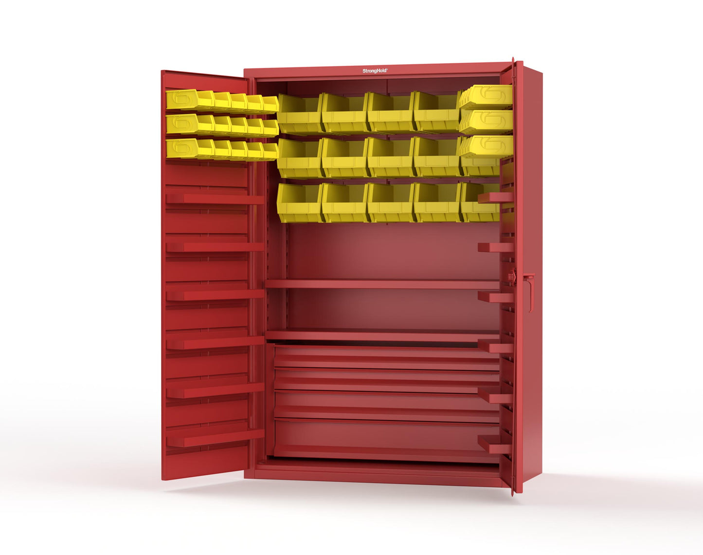 Red (RAL 3001) / Yellow (RAL 1021)