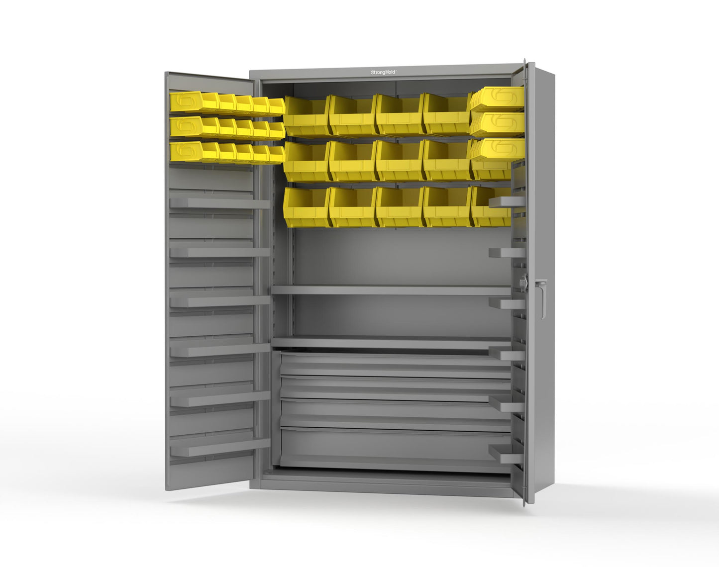 Dusty Gray (RAL 7037) / Yellow (RAL 1021)