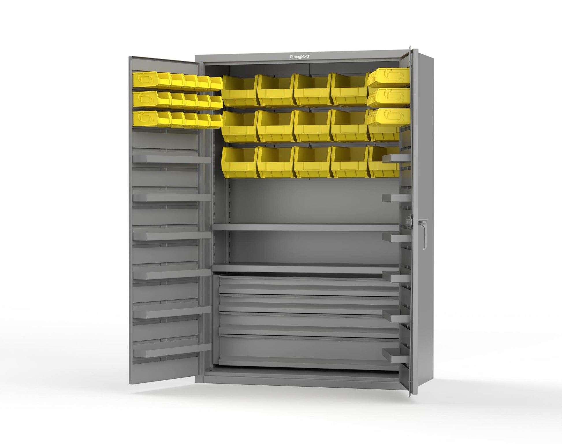 Dusty Gray (RAL 7037) / Yellow (RAL 1021)