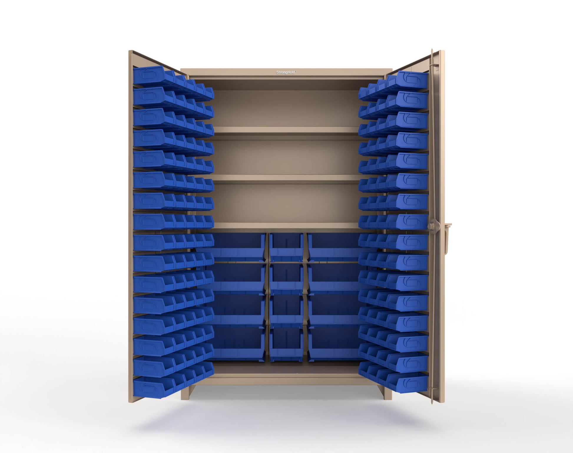 Beige (RAL 1019) / Blue (RAL 5001)