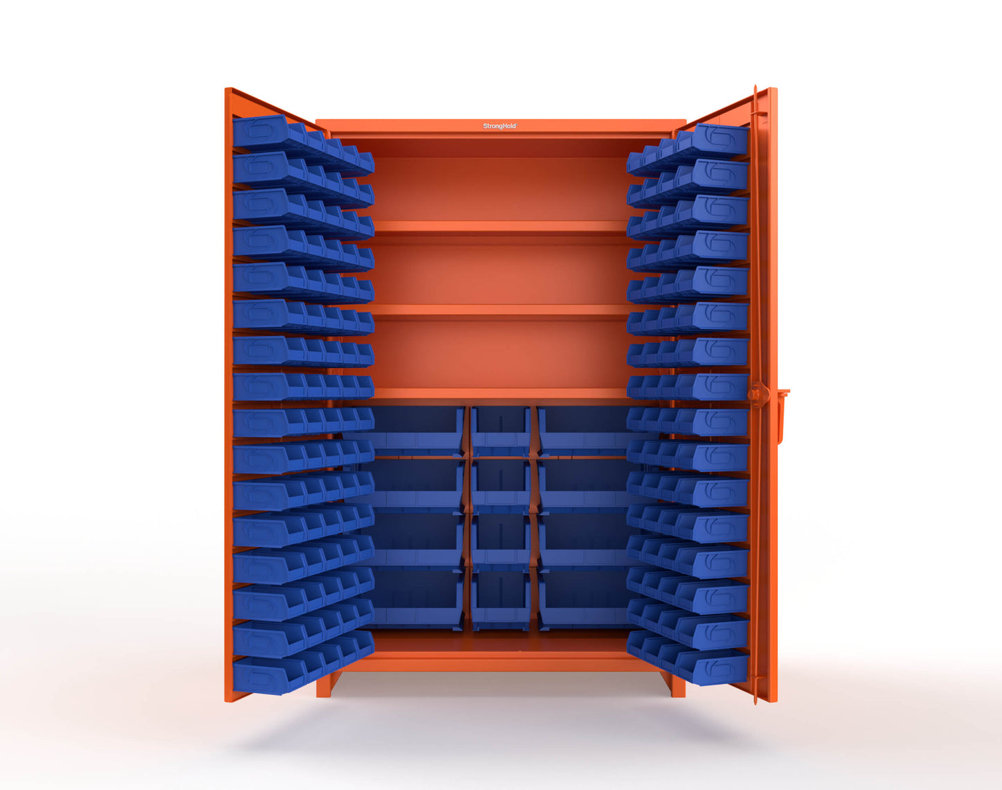 Orange (RAL 2009) / Blue (RAL 5001)