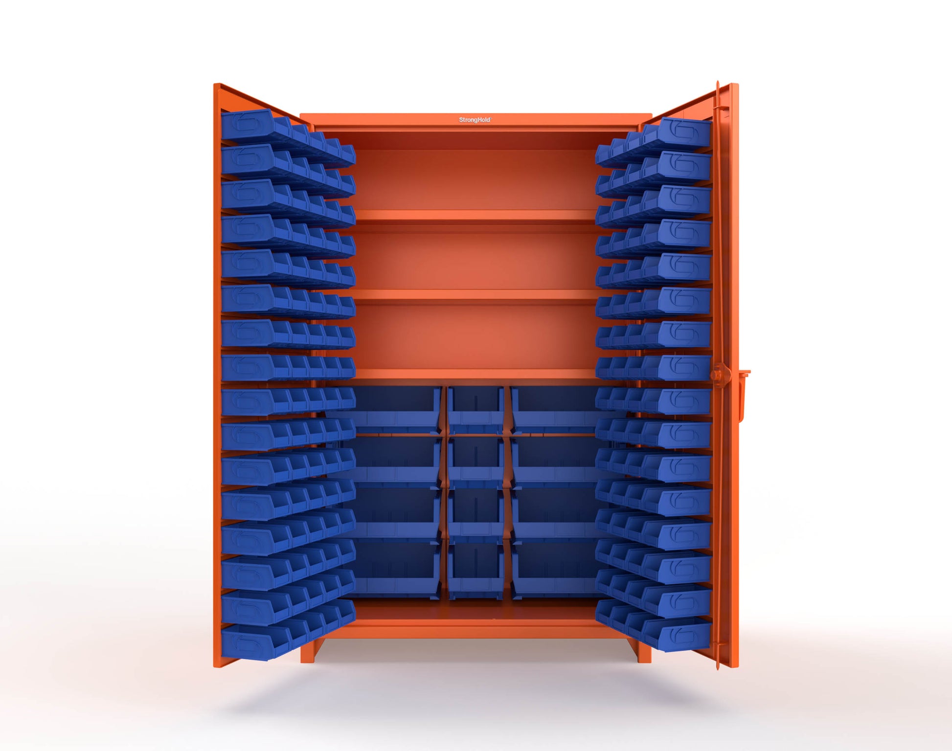 Orange (RAL 2009) / Blue (RAL 5001)