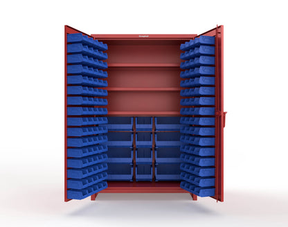Red (RAL 3001) / Blue (RAL 5001)