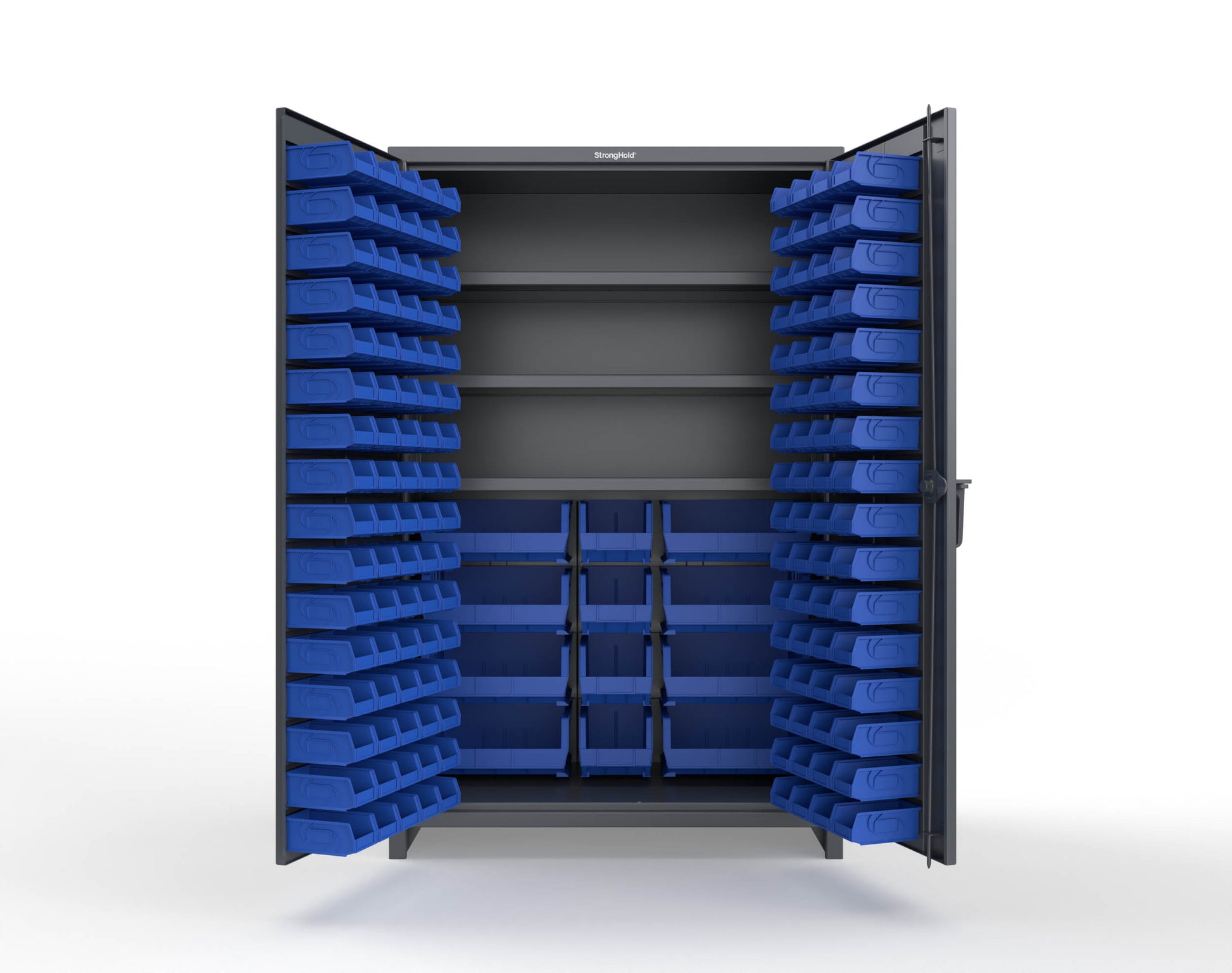 Dark Gray (RAL 7024) / Blue (RAL 5001)