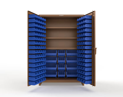 Brown (RAL 8008) / Blue (RAL 5001)