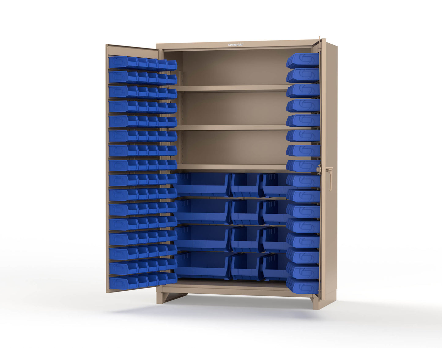 Beige (RAL 1019) / Blue (RAL 5001)