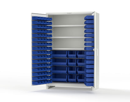 White (RAL 9003) / Blue (RAL 5001)